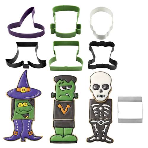 Monster Mash Cookie Cutter Set - Click Image to Close